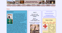 Desktop Screenshot of paroisse-saint-nauphary.net